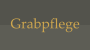 Grabpflege